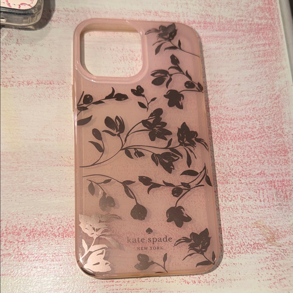 Kate Spade Pink Floral Phone Case
